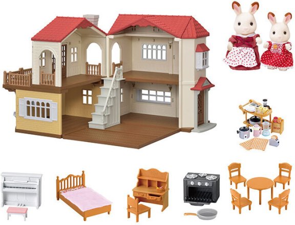 sylvanian families kaupunkitalo