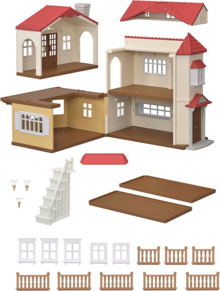 sylvanian families kaupunkitalo