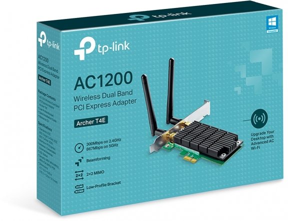 Wi fi адаптер tp link archer t4e как установить