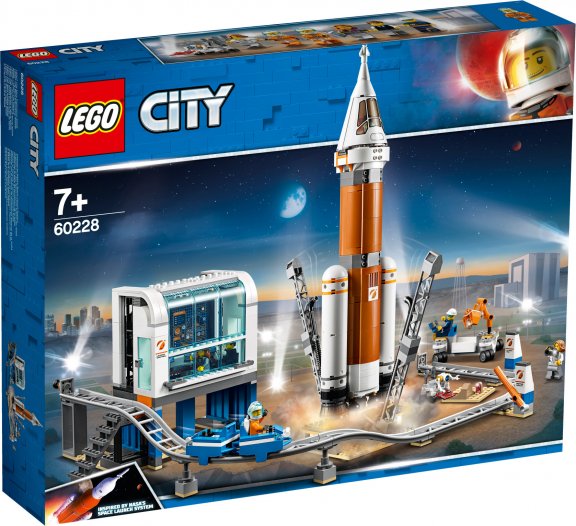 Lego City Space Port 60228 Ulkoavaruuden Raketti Ja Laukaisun Valvomo Lego City Lego Lelut Verkkokauppa Com