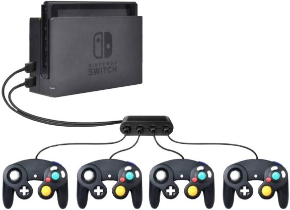 piranha gamecube controller adapter