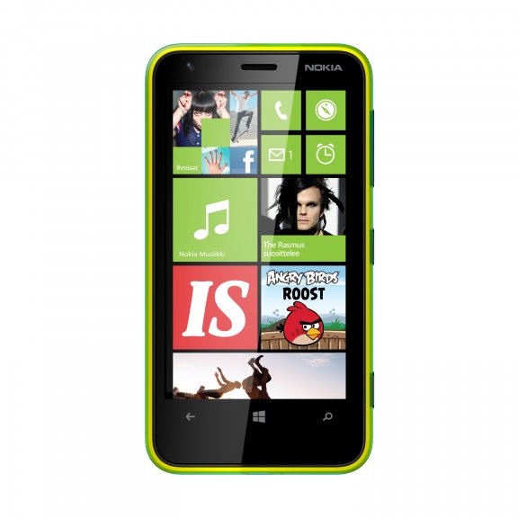 Nokia Lumia 620 Windows Phone 8 puhelin, limenvihreä