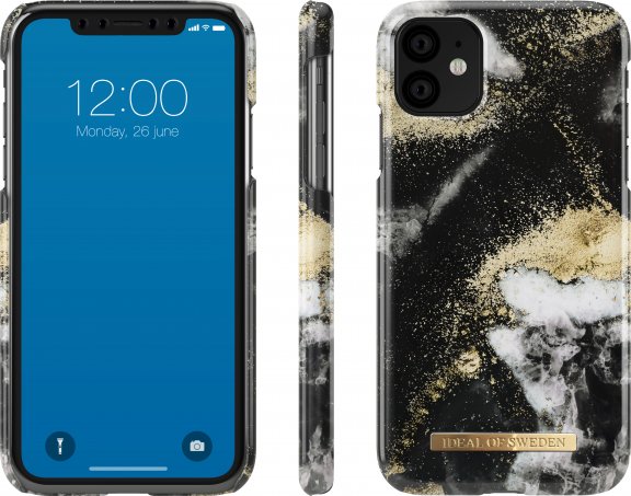 of Sweden Fashion Case, iPhone 11, Black Galaxy Marble – iPhone 11 Suojakotelot / Apple iPhone – Kotelot ja suojakuoret – Puhelimet –