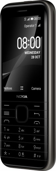 Nokia 8000 4g Puhelin Dual Sim Musta Peruspuhelimet Puhelimet Puhelimet Verkkokauppa Com