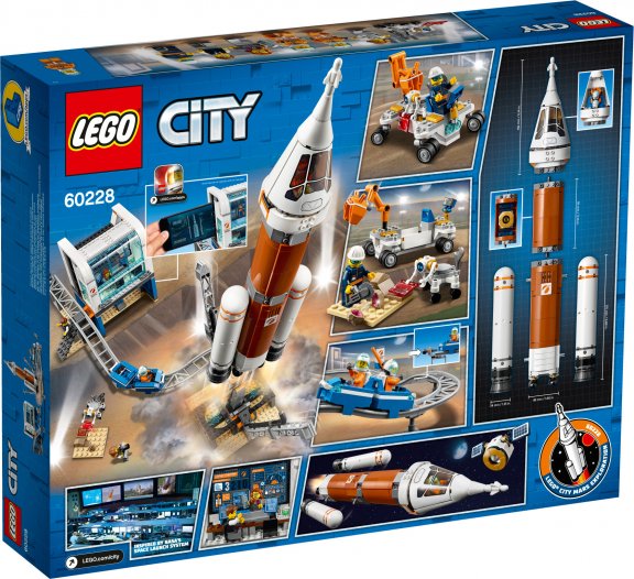 Lego City Space Port 60228 Ulkoavaruuden Raketti Ja Laukaisun Valvomo Lego City Lego Lelut Verkkokauppa Com