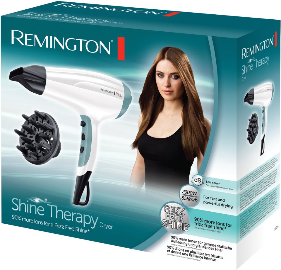 Remington D5216 Shine Therapy hiustenkuivain Hiustenkuivaajat 