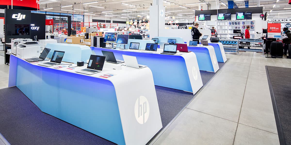HP-tietokoneet -osasto