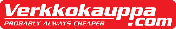 Verkkokauppa.com - probably always cheaper -logo englanniksi
