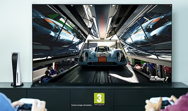 BRAVIA XR Playstation 5:n kanssa
