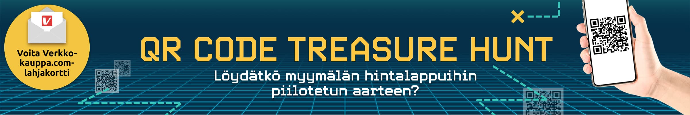 QR Code treasure hunt