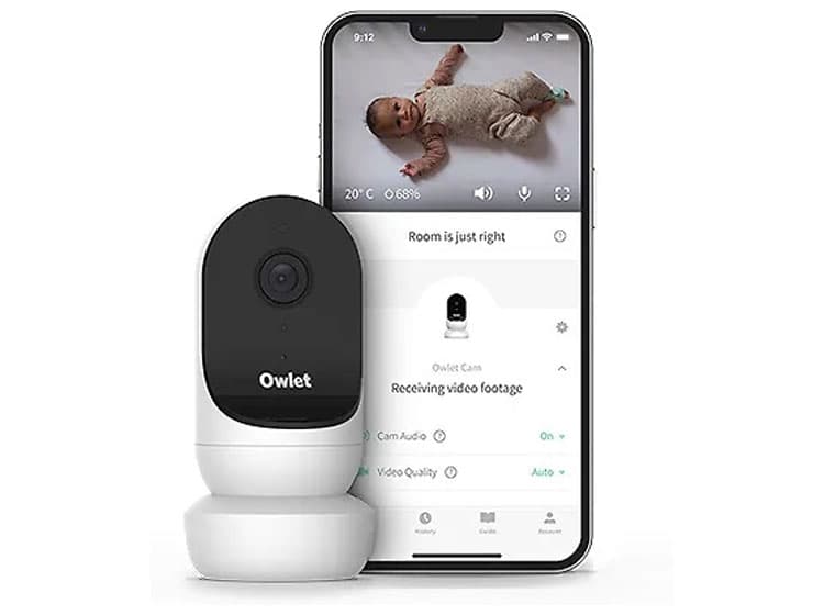 Owlet Cam 2 Smart HD -videoitkuhälytin