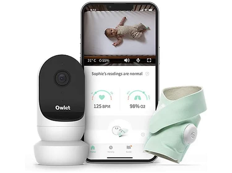 Owlet Monitor Duo 3: Smart Sock 3 + Cam 2