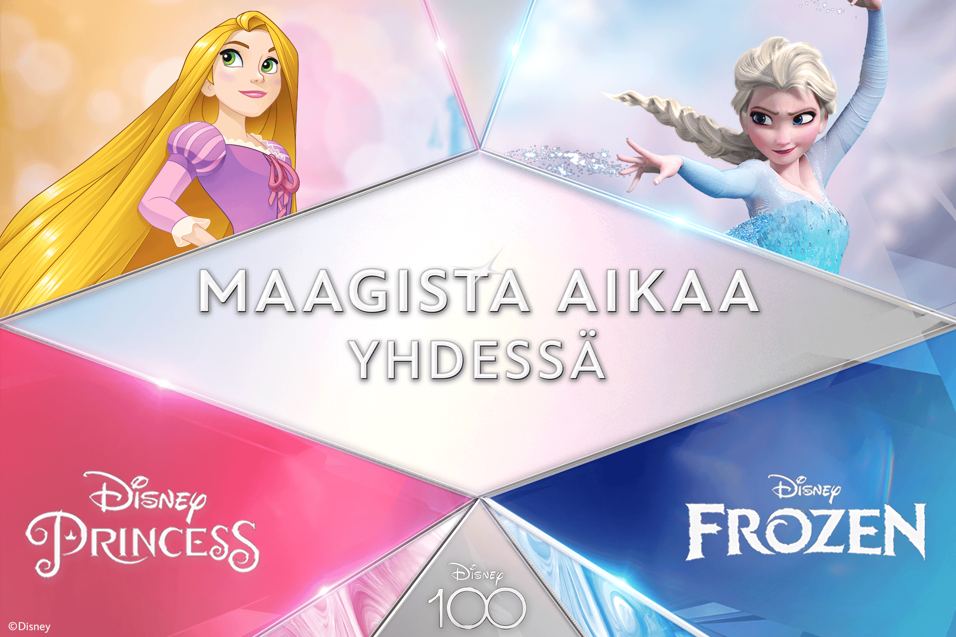 Maagista aikaa yhdessä. Disney Princess & Disney Frozen