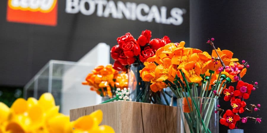 Lego Botanicals -kukkia pop-up-myymälässä