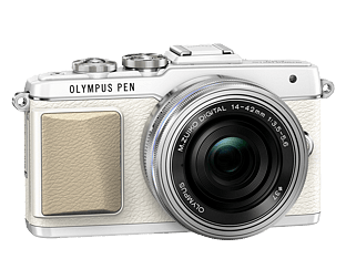 Olympus PEN E-PL7 valkoinen + 14-42 mm EZ objektiivi, kuva 4
