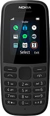 Nokia 105 (2019) Dual-SIM -peruspuhelin, musta, kuva 3