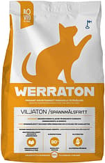 Werraton Viljaton -kissanruoka, 2 kg