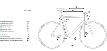 GZR Black Raw 2021 26" -sähköfatbike, 19", kuva 6