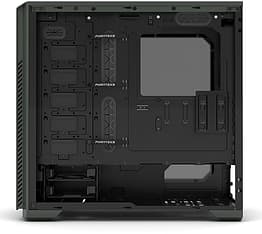 Phanteks Enthoo Pro M -ATX-kotelo, ikkunalla, titanium green, kuva 3