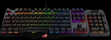 Asus ROG Claymore -pelinäppäimistö, Red Cherry MX RGB –kytkimet, kuva 3