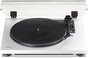 Teac TN-100 -vinyylilevysoitin, valkoinen