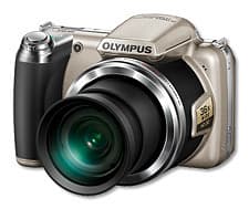 Olympus SP-810UZ digikamera, hopea