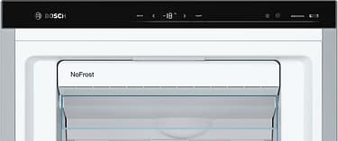 Bosch KSV36AI4P Serie 6 -jääkaappi ja Bosch GSN36MI3V Serie 6 -kaappipakastin, teräs, kuva 10