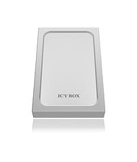 RaidSonic Icy Box IB-254U3 USB 3.0 -kotelo, 2.5" SATA-levyille, ulkoinen, valkoinen, kuva 2
