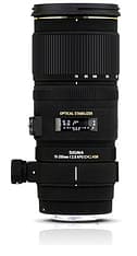 Sigma 70-200 mm F2.8 EX DG OS HSM -objektiivi, Canon