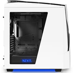 NZXT Noctis 450 Mid Tower ATX-kotelo, valkoinen/musta, kuva 3