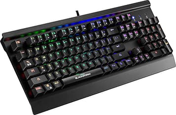 Blackstorm Mech RGB 2016 -pelinäppäimistö, Kailh Blue -kytkimet, moniväriset ledit, kuva 3