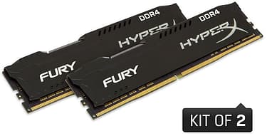 Kingston HyperX FURY DDR4 2666 MHz CL16 16 Gt -muistimodulipaketti