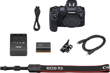 Canon EOS R5 -järjestelmäkamera, runko, kuva 4