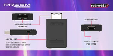 Retro-Bit Prism HD Adapter -videoadapteri, Nintendo Gamecube, kuva 6