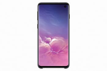 Samsung Galaxy S10 Silicone Cover -suojakuori, musta, kuva 2