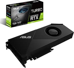 Asus TURBO-RTX2080TI-11G GeForce RTX 2080 Ti 11264 Mt -näytönohjain PCI-e-väylään