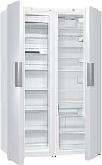 Upo R6601 -jääkaappi, valkoinen ja Upo FN6601 -kaappipakastin, valkoinen
