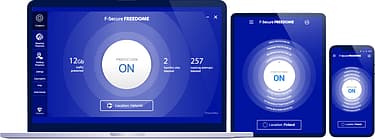 F-Secure FREEDOME VPN - mobiililaitteet - 3 laitetta / 12 kk -yksityisyyden suoja ohjelmisto, kuva 2