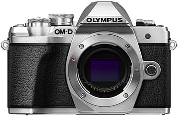 Olympus OM-D E-M10 Mark III -järjestelmäkamerarunko, hopea