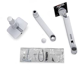 Ergotron LX Desk Monitor Arm -näyttövarsi pöytäkäyttöön, valkoinen, kuva 7