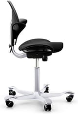 HÅG Capisco PULS 8020 -työtuoli, lyhyt kaasujousi, musta, kuva 2