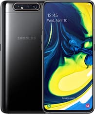 Samsung Galaxy A80 -Android-puhelin 128 Gt Dual-SIM, musta