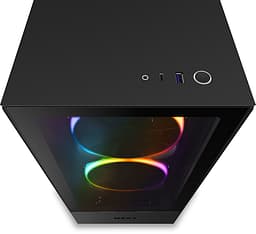 NZXT H510 Elite Compact Mid Tower ATX-kotelo, lasikyljellä, musta, kuva 8
