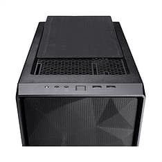 Fractal Design Meshify C ATX -kotelo ilman virtalähdettä, blackout, kuva 3