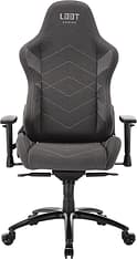 L33T Gaming Elite V4 -pelituoli, tummanharmaa, kuva 2