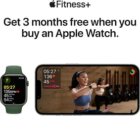 Apple Watch Series 7 (GPS) 45 mm keskiyön­sininen alumiinikuori ja keskiyönsininen urheiluranneke (MKN53), kuva 9