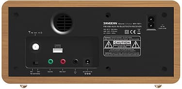 Sangean WR-11BT+ -pöytäradio, pähkinä, kuva 2