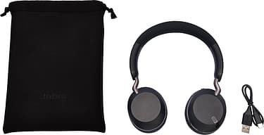 Jabra Elite 45H -Bluetooth-kuulokkeet, Titanium Black, kuva 5