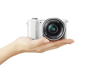 Sony α5000 KIT 16-50 mm, valkoinen, kuva 3