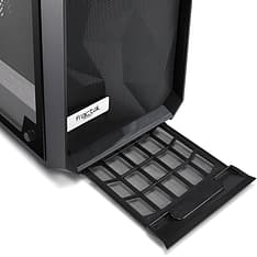 Fractal Design Meshify C ATX -kotelo ilman virtalähdettä, ikkunalla, musta, kuva 8